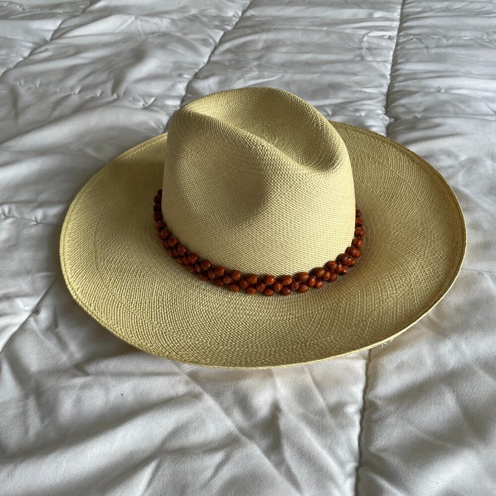 NWOT Artesano Straw Hat - Size Large / 56 cm